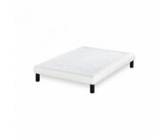 Sommier tapissier bultex complément extra-plat confort medium 3 zones 150x190 - Sommiers
