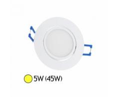 Spot LED 5W (45W) encastrable orientable Blanc chaud - Équipements électriques pour luminaire