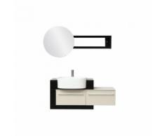 Meuble de salle de bain : vasque, meuble sous vasque et miroir MARLO - Meubles de salle de bain