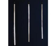 Rideau lumineux extérieur 7 tubes 210 LED Blanc, H 70 x L 210 cm -PEGANE- - Rideaux et stores