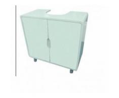 Meuble Sous Lavabo Blanc 2 Portes - Installations salles de bain