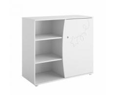 Commode 1 porte Chambre de Bébé - NOA - Commodes