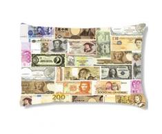 Coussin rectangulaire Billets par Cbkreation - Rideaux et stores