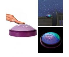 Lampe Veilleuse Push Enfant Bébé - Change de couleur - Violet - Ampoules à LEDs
