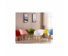Chaise Design Scandinave DEXER pour Cuisine Bar et Salle à Manger, Couleur: Gris - Chaise