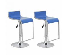 vidaXL Tabouret design Niagara salon (lot de 2) - Tabourets