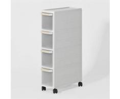 SoBuy® Chariot de rangement cuisine salle de bain,Étagère Armoires, FRG41-HG FR - Meubles de salle de bain