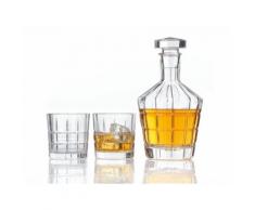 Carafe en verre et 2 Verre à whisky SPIRIT - Accessoire cave à vin