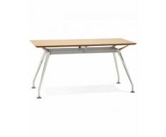 Grand Bureau / Table De Réunion 'Krush' En Bois Finition Naturelle - 150X90 Cm - Bureaux