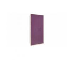 JUSTyou Bregi BRII Armoire Rose 203x90x54 cm - Armoire