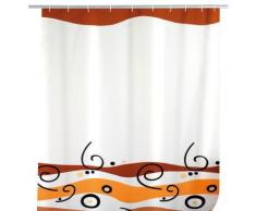 Rideau de douche waves 180 x 200 cm - motif coloré - Accessoires de rangement