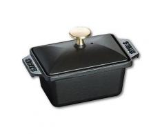 STAUB 1311525 TERRINE RECTANGULAIRE FONTE NOIRE 15 X 11 CM - Ustensiles
