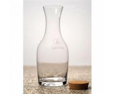 Belle carafe en verre haute qualité avec bouchon liège - Eau, vin, limonade - Pratique pour une utilisation quotidienne ou pour recevoir - Contenance 1,4 L - nologie