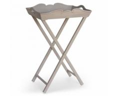 Guéridon Olivia Beige - Commodes