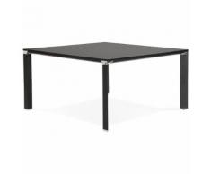 Table De Réunion / Bureau Bench 'Efyra Square' Noir - 140X140 Cm - Bureaux