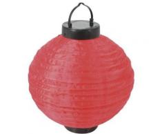 Lampion Solaire Rouge Sl - Eclairage extérieur