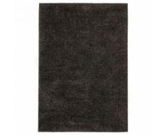 Homgeek Tapis à poils Longs pour Chambre ou Salon 80 x 150 cm Anthracite - Textile séjour