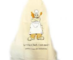 Tablier créateur 'La Cuisine Française' Vrai chef - Autres