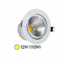 Spot LED 12W (110W) encastrable et orientable Blanc chaud - Équipements électriques pour luminaire