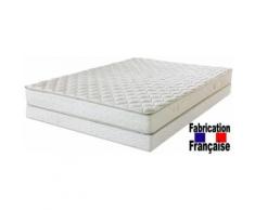 Direct Ameublement - Pack matelas COUCHAGE LATEX 140x190 + sommier tapissier - Matelas