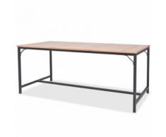 Table de salle à manger Bois de frêne 180 x 90 x 76 cm - Tables salle à manger