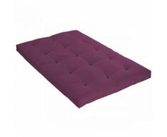 Matelas Futon Coton aubergine 160x200 Doux Sommeil - Futons