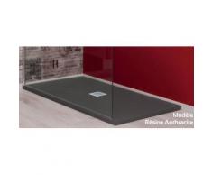 receveur nola 120x80 anthracite - Installations salles de bain