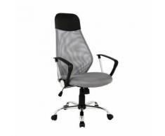 Chaise de bureau Mado pivotante grise - Sièges et fauteuils de bureau