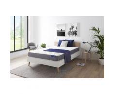 Actisom matelas latex et mémoire de forme 200x200 cm 5zones de confort - Matelas