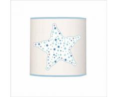 Abat-Jour Étoile Douce Nuit Étoilée Lilipouce Bleu 20 cm - Suspensions et plafonniers