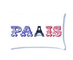 Coussin rectangulaire Paris By Cbkreation - Rideaux et stores