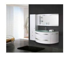 MEUBLE SALLE DE BAIN BLANC VASQUE LUXE, LAVABO ,mod. Ambassador 120 cm - Installations salles de bain