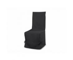 Housse de chaise en coton PANAMA Gris - Textile séjour