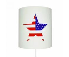 Abat-Jour Etoile Drapeau Americain Lilipouce 20 cm - Suspensions et plafonniers