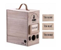 Boite à cubi 3 litres en bois - Accessoires de rangement