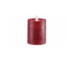 Bougie LED en cire véritable pour l'intérieur Polarlite rouge Ampoule LED blanc chaud 1 pc(s) - Bougeoir, bougie et senteur