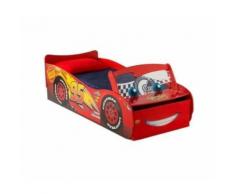 Cars lit enfant flash mcqueen avec rangement - 140 x 70cm - Cadre de lit