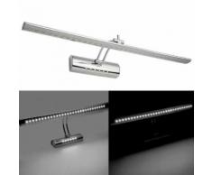 7W 5050SMD 36LED Lampe Ampoule Lumière Blanc Salle de Bain + Interrupteur (la barre LED inférieure est contrôlée par l'interrupteur) - Équipements électriques pour luminaire