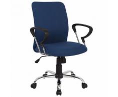 Chaise de bureau Yola pivotante bleu - Sièges et fauteuils de bureau