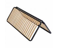 AltoDuo - Sommier Pliable 2x20 Lattes 70x190 - Cadre à lattes