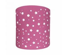 Abat-Jour Etoiles Galaxie Galactique Lilipouce Fuschia 35 cm - Suspensions et plafonniers