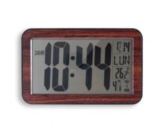 ORIUM - Horloge RC digitale 9.5cm BOIS - Décoration murale