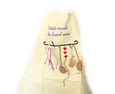 Tablier créateur 'La Cuisine Française' secrets de grand-mère - Autres