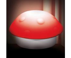 Lampe Veilleuse Enfant Champignon - rouge - Ampoules à LEDs