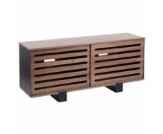 Enfilade Mayet acier et bois Alex de Rouvray Design Noir - Commodes