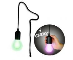 Lampe LED multicolore ampoule vintage à piles - Suspensions et plafonniers