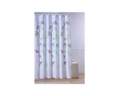 Frandis rideau douche textile tige bambou - Soin du linge