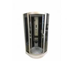 CABINE DE DOUCHE HYDROMASSANTE Modèle VIRGINIA 100 x 100 cm SPA BAIN HYDROMASSAGE - Installations salles de bain