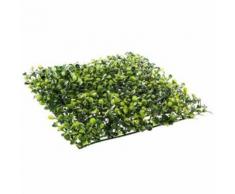 Paris Prix - Carré De Buis artificiel 25x25cm Vert - Plantes artificielles
