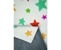 Tapis enfant Simple Stars Smart Kids Blanc 150x220 - Tapis et paillasson